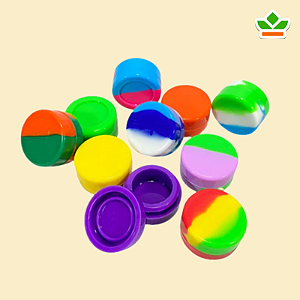 CONTAINER COLORIDO SILICONE 10ML | 10 UND