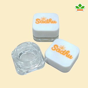 CONTAINER SADHU VIDRO 5ML CRISTAL EDITION