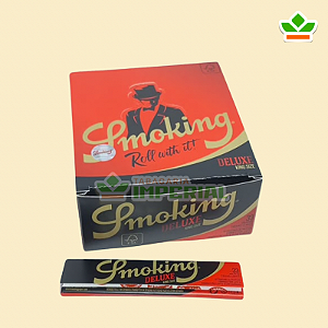 SMOKING DELUXE KING SIZE | Caixa c/ 50 livretos x 33 sedas