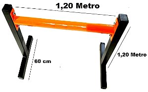 Remada Invertida Flexão Australiana Front Lever 120x120 Cm Taurofitness