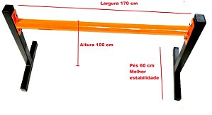 Remada Invertida Maltese Planche Front Lever Flexao 100x170cm Taurofitness
