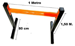 Remada Invertida Flexão Australiana Front Lever 150x100 Cm Taurofitness