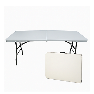MESA CAMPING DOBRAVEL VIRA MALETA 1,80 X 0,73 M IMPORT WAY