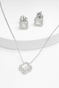CONJUNTO VAN CLEEF MADRE PÉROLA