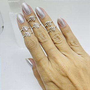 ANEL FALANGE SIGNO REGULÁVEL VIRGEM