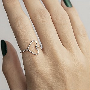 ANEL CORAÇÃO LATERAL