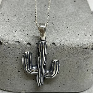 PINGENTE CACTO BOHO