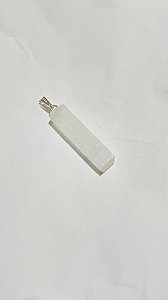 PINGENTE SELENITA PEDRA NATURAL