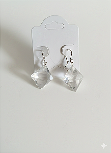 BRINCO QUARTZO CRISTAL - PEDRA NATURAL