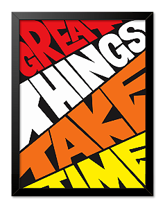 Great Thinks Take Time