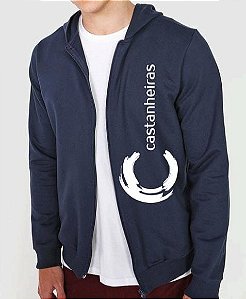 BLUSÃO MOLETOM ABERTO COM CAPUZ