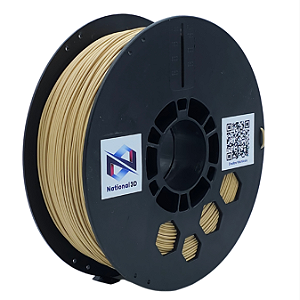 Filamento TPU FLEX SHORE 95A | BEGE AREIA | 1,75mm | 1kg