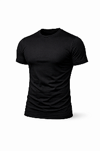 Camiseta Algodão Egípcio Premium - (Preta)