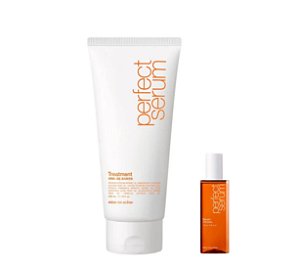 KIT- Mise en Scène - Perfect Serum - Tratamento Máscara 330ml + Perfect Serum 30ml