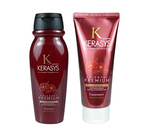 KIT - Kerasys - Duo Oriental Premium Shampoo + Máscara 200ml (Novas Fórmulas)