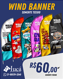 Wind Banner (SOMENTE TECIDO)