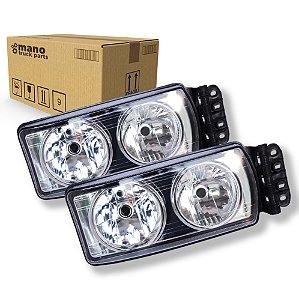 * Par Farol Principal Iveco Stralis/Tector/Hi-Way/Hi-Road/Cursor (Importado)