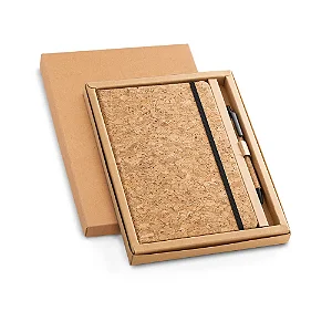 KIT BLOCO DE NOTAS + ESFEROGRÁFICA