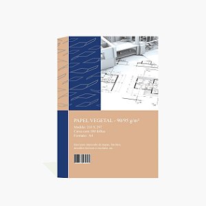 VEGETAL 210X297 A4 90/95 GR C/100