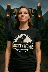 Camiseta Anxiety World Presença Offline Premium