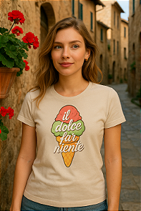 Camiseta Presença Offline Il Dolce Far Niente