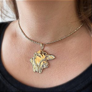 Colar Feminino Nelore com Cordão Baiano