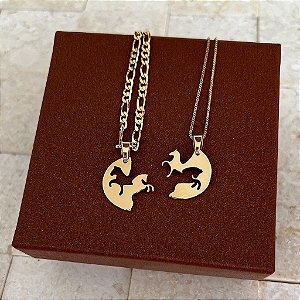 Colar Casal Cavalo Que Se Completa – Masculino e Feminino