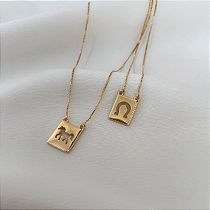 Escapulário Feminino Cavalo e Ferradura