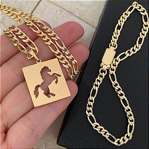 Conjunto Masculino Medalha Country com Cordão 3x1