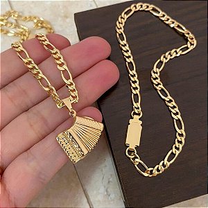 Conjunto Masculino Sanfona com Cordão 3x1