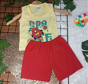 Conjunto Baby Foguete - Camiseta e Short Infantil