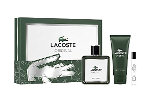 Kit Lacoste Original Masculino Perfume e After Shave