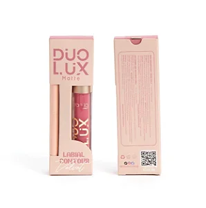 Kit Duo Lux Batom Líquido + Contorno Labial Febella