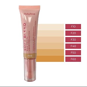 Base Líquida- Soft Blend- Ruby Rose Grupo 1- Lançamento