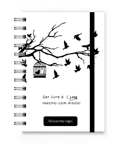 Caderneta A6 Florart Ser Livre