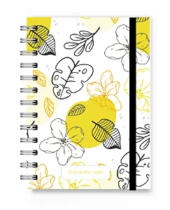 Caderneta A6 Florart Natureza