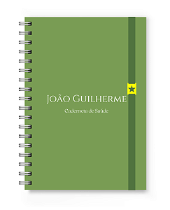 Caderneta de Saúde Florart Verde Liso