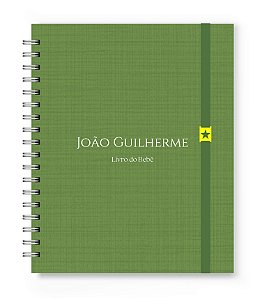 Livro do Bebê Florart Verde Textura
