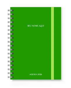 Agenda 2026 Florart Verde Limão