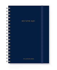 Planner 2026 Florart Azul