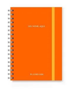 Planner 2026 Florart Laranja
