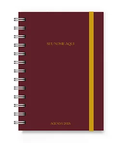 Mini Agenda 2026 Florart Vinho