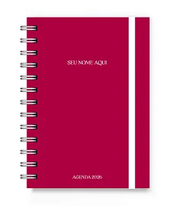 Mini Agenda 2026 Florart Rosa