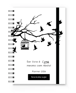Planner 2026 Florart Ser Livre