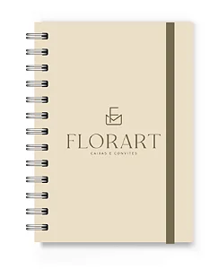 Caderneta A6 com Sua Logo | Brinde Corporativo