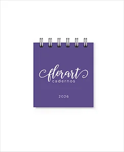 Mini Calendário 2026 com Sua Logo | Brinde Corporativo