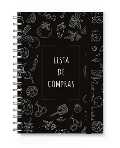 Lista de Compras - Preta