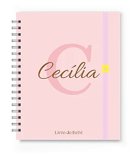 Livro do Bebê Florart Alfabeto Rosa