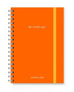 Agenda 2026 Florart Laranja