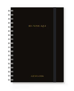 Agenda 2026 Florart Preta